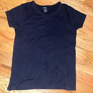 Forever 21 Kids Classic Black Tee